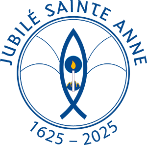 Logo Jubilé sainte Anne 1625-2025.